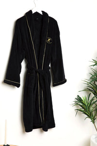 Black Classic Luxe Robe