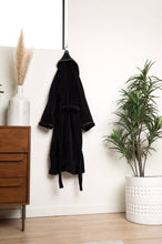 Load image into Gallery viewer, Black Classic Luxe Robe
