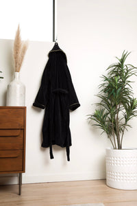 Black Classic Luxe Robe